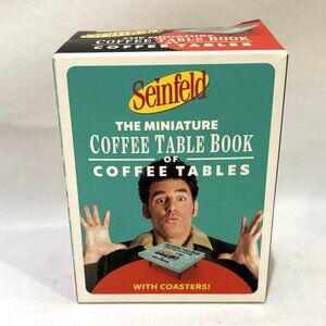 Seinfeld the Miniature Coffee Table Book of Coffee Tables & Coasters NIB